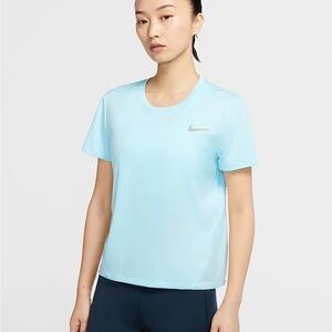 2 for $30 NIKE Dri-Fit Performance Running Top Tee Sky Blue